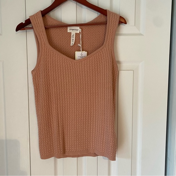 Sweetheart Neckline Top, small, dusty rose - Picture 6 of 7